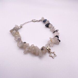 Charm Natural Breaded Emstone Beads Handmade Bracelet